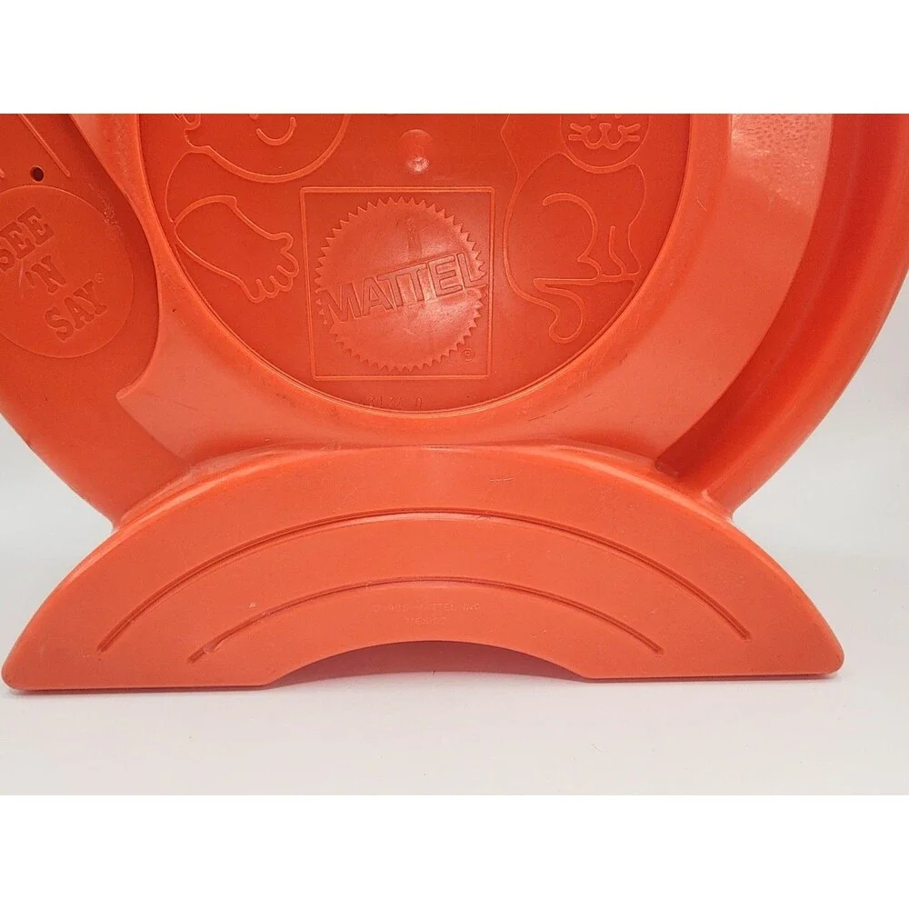 Vintage Mattel 1989 See-N-Say Animal Sounds Lil Zoo Pals